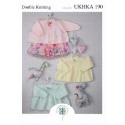 Knitting Pattern James C Brett UKHKA190 DK Cardigan