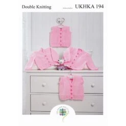 Knitting Pattern James C Brett UKHKA194 DK Cardigan