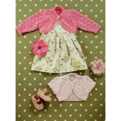 Knitting Pattern James C Brett UKHKA55 DK Baby Cardigan Bollero