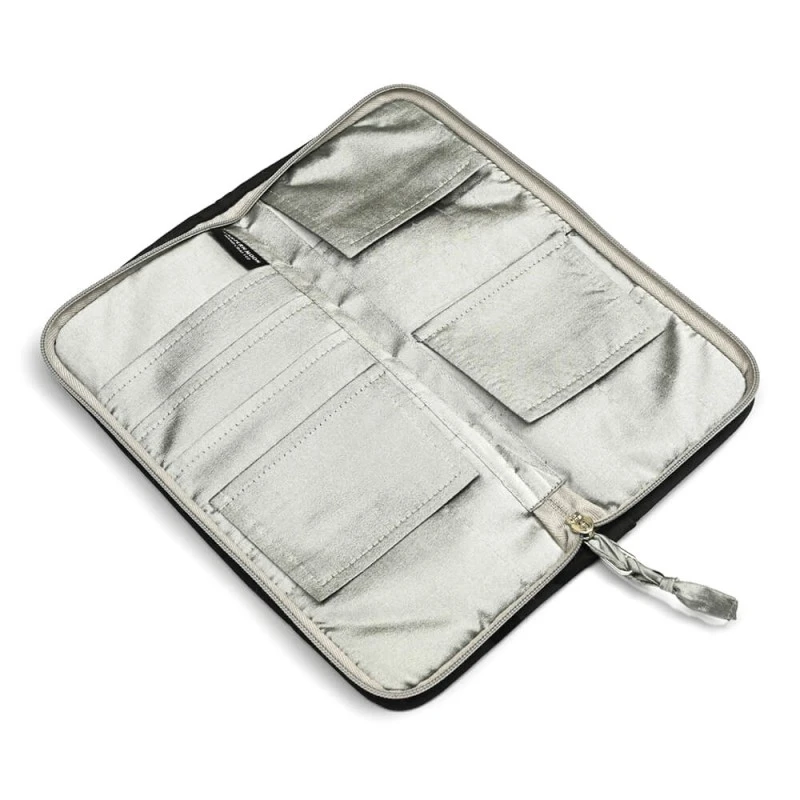 Lantern Moon Needle Case: Circular: Interchangeable: Empty: Ikat Storage Organiser 4 Lantern Moon Needle Case: Circular: Interchangeable: Empty: Ikat Storage Organiser - Image 2