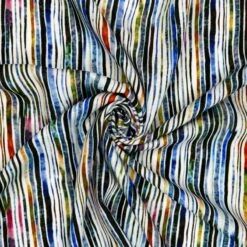 Linen Viscose Blend Fabric Superior Softness Jessie Abstract Lines 142cm Wide -OHSEWCRAFTY linen viscose blend fabric superior softness jessie abstract lines 142cm wide 2