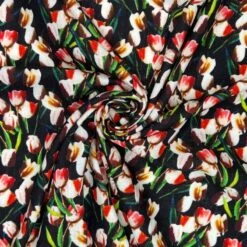 Linen Viscose Blend Fabric Superior Softness Natalie Floral Soft 142cm Wide -OHSEWCRAFTY linen viscose blend fabric superior softness natalie floral soft 142cm wide 1