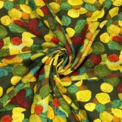 Linen Viscose Blend Fabric Superior Softness Savannah Floral Soft 142cm Wide -OHSEWCRAFTY linen viscose blend fabric superior softness savannah floral soft 142cm wide 1