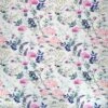 Linen Viscose Blend Fabric Superior Softness Stephanie Floral Flower 142cm Wide -OHSEWCRAFTY linen viscose blend fabric superior softness stephanie floral flower 142cm wide