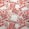Merry Christmas Tossed Words Noel 100% Cotton Linen Look Upholstery Fabric 2 Merry Christmas Tossed Words Noel 100% Cotton Linen Look Upholstery Fabric -OHSEWCRAFTY merry christmas tossed words noel 100 cotton linen look upholstery fabric