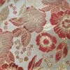 Metallic Brocade Fabric Embroidered Silky Satin Floral Flower Curtain -OHSEWCRAFTY metallic brocade fabric embroidered silky satin floral flower curtain