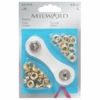 Millward 5.5mm, 8.7mm & 10.5mm Eyelets With Tool Starter Kit 2 Millward 5.5mm, 8.7mm & 10.5mm Eyelets With Tool Starter Kit -OHSEWCRAFTY millward 55mm 87mm 105mm eyelets with tool starter kit