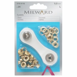 Millward 5.5mm, 8.7mm & 10.5mm Eyelets With Tool Starter Kit