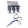 Milward Rainbow Multi Colour 3.5"/9cm Embroidery Scissors -OHSEWCRAFTY milward rainbow multi colour 359cm embroidery scissors