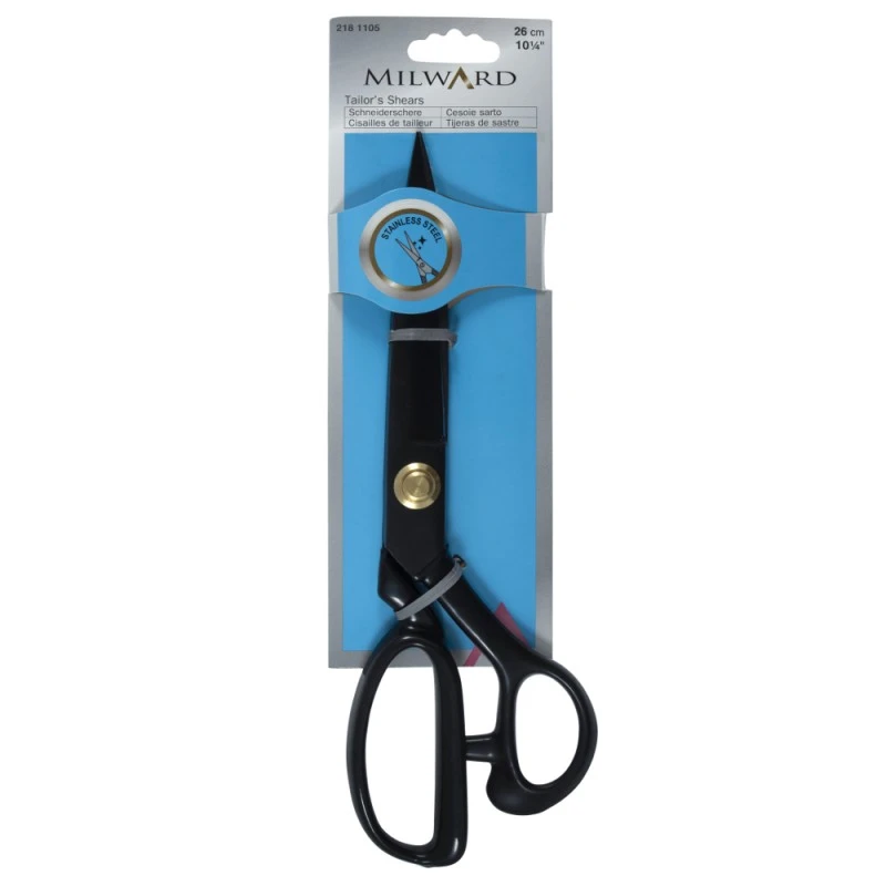 Milward Scissors 1105 Tailor's Shears 26cm/10.25in Stainless Steel 3 Milward Scissors 1105 Tailor's Shears 26cm/10.25in Stainless Steel