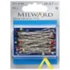 Milward Sewing Pins 44mm Straight Glass Headed 2113104 -OHSEWCRAFTY milward sewing pins 44mm straight glass headed 2113104