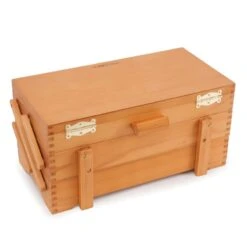 Milward Wooden Pine Sewing Box Cantilever Craft 3 Tier 11 Milward Wooden Pine Sewing Box Cantilever Craft 3 Tier -OHSEWCRAFTY milward wooden pine sewing box cantilever craft 3 tier 2