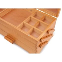 Milward Wooden Pine Sewing Box Cantilever Craft 3 Tier 13 Milward Wooden Pine Sewing Box Cantilever Craft 3 Tier -OHSEWCRAFTY milward wooden pine sewing box cantilever craft 3 tier 4