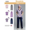 Simplicity Sewing Pattern 1020 Misses Easy To Sew Nurses Doctors Scrubs BB -OHSEWCRAFTY misses easy to sew nurses doctors surgery scrubs simplicity sewing pattern 1020