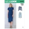 New Look Sewing Pattern 6646 Misses' Knit Tops And Skirts -OHSEWCRAFTY new look sewing pattern 6646 misses knit tops and skirts