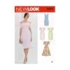 New Look Sewing Pattern N6615 Misses' Dresses Bodycon Dress With Waist Seam
