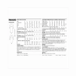 New Look Sewing Pattern N6680 Misses' Wrap Dress With Sash