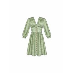 New Look Sewing Pattern N6749 Misses’ Easy To Sew Dress With Sleeve Variations -OHSEWCRAFTY new look sewing pattern n6749 misses easy to sew dress with sleeve variations 3