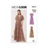 New Look Sewing Pattern N6751 Misses’ Knit Pull-On Dresses Elasticated Waist -OHSEWCRAFTY new look sewing pattern n6751 misses knit pull on dresses elasticated waist