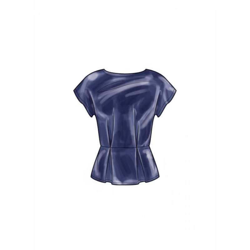 New Look Sewing Pattern N6753 Misses’ Easy To Sew Top With Sleeve Variations 6 New Look Sewing Pattern N6753 Misses’ Easy To Sew Top With Sleeve Variations - Image 4