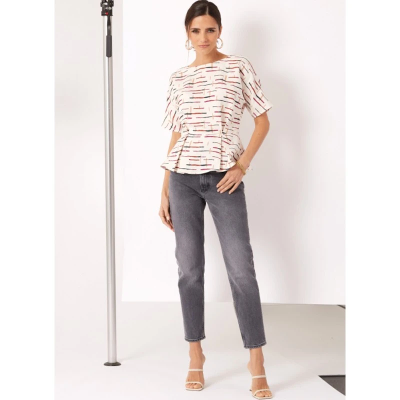 New Look Sewing Pattern N6753 Misses’ Easy To Sew Top With Sleeve Variations 7 New Look Sewing Pattern N6753 Misses’ Easy To Sew Top With Sleeve Variations - Image 5