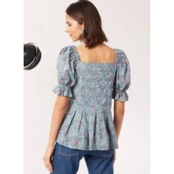 New Look Sewing Pattern N6754 Misses’ Easy To Sew Top With Sleeve Variations -OHSEWCRAFTY new look sewing pattern n6754 misses easy to sew top with sleeve variations 5