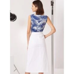 New Look Sewing Pattern N6757 Misses’ Easy-To-Sew Sleeveless Knit Top And Skirt -OHSEWCRAFTY new look sewing pattern n6757 misses easy to sew sleeveless knit top and skirt 5