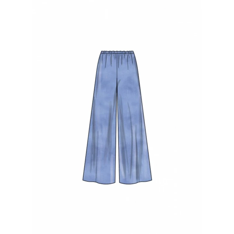 New Look Sewing Pattern N6758 Misses’ Easy To Sew Cropped Top And Trousers 8 New Look Sewing Pattern N6758 Misses’ Easy To Sew Cropped Top And Trousers - Image 6