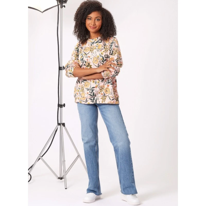 New Look Sewing Pattern N6759 Misses’ And Men’s Easy To Sew Sweatshirts 7 New Look Sewing Pattern N6759 Misses’ And Men’s Easy To Sew Sweatshirts - Image 5