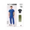 New Look Sewing Pattern N6760 Men’s Easy To Sew Pullover Knit Top And Joggers -OHSEWCRAFTY new look sewing pattern n6760 mens easy to sew pullover knit top and joggers