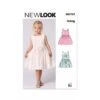 New Look Sewing Pattern N6763 Children’s Easy To Sew Sleeveless Lined Dress -OHSEWCRAFTY new look sewing pattern n6763 childrens easy to sew sleeveless lined dress