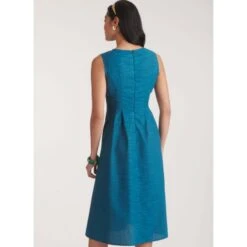 New Look Sewing Pattern N6778 Misses’ Easy To Sew Pleated Dress In Two Lengths -OHSEWCRAFTY new look sewing pattern n6778 misses easy to sew pleated dress in two lengths 5