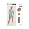 New Look Sewing Pattern N6780 Misses’ Relaxed Unlined Jacket, Shorts & Trousers -OHSEWCRAFTY new look sewing pattern n6780 misses relaxed unlined jacket shorts trousers