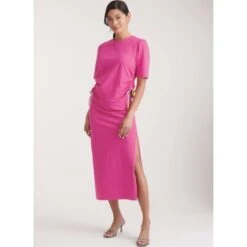 New Look Sewing Pattern N6782 Misses’ Pullover Crew Neck Knit Top And Skirt -OHSEWCRAFTY new look sewing pattern n6782 misses pullover crew neck knit top and skirt 4