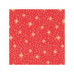 North Star In A Starry Sky Polka Dot Cotton Rich Linen Look Upholstery Fabric