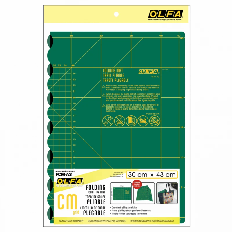 Olfa Foldable Medium Cutting Mat 12 X 18 Inches / 30 X 45cm A3 Size 8 Olfa Foldable Medium Cutting Mat 12 X 18 Inches / 30 X 45cm A3 Size - Image 6