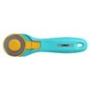 OLFA Rotary Cutter 45mm Aqua RTY-2C -OHSEWCRAFTY olfa rotary cutter 45mm aqua rty 2c
