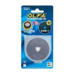 OLFA Rotary Cutter Blade CHB-1 60mm Tungsten Tool Steel -OHSEWCRAFTY olfa rotary cutter blade chb 1 60mm tungsten tool steel 1