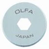 OLFA Rotary Cutter Blade RB18-2 18mm Pack Of 2 1 OLFA Rotary Cutter Blade RB18-2 18mm Pack Of 2 -OHSEWCRAFTY olfa rotary cutter blade rb18 2 18mm pack of 2