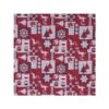 Patchwork Reindeer Bauble & Snowflake 100% Cotton Linen Look Upholstery Fabric -OHSEWCRAFTY patchwork reindeer bauble snowflake 100 cotton linen look upholstery fabric