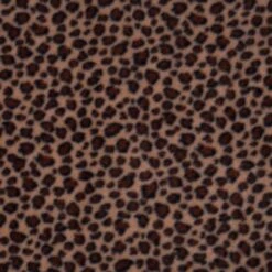 Polar Anti Pil Fleece Fabric Lynx Spots Animal Print Safari
