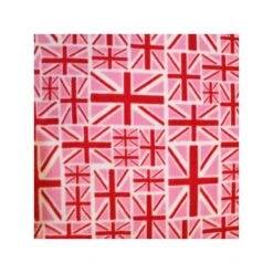 Polar Anti Pil Fleece Fabric United Kingdom Flag UK Great Britain Patriotic