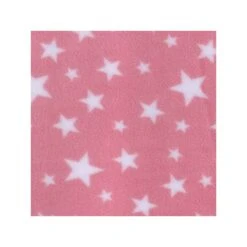 Polar Fleece Anti Pil Fabric Clear Night Sky Stars Soft