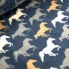 Polar Fleece Anti Pil Fabric Galloping Wild Stallions Horses 2 Polar Fleece Anti Pil Fabric Galloping Wild Stallions Horses -OHSEWCRAFTY polar fleece anti pil fabric galloping wild stallions horses