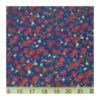 Polycotton Fabric Summer Evening Joy Floral Flowers