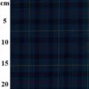 Polyviscose Stretch Tartan Fabric Blue/Navy Classic Check Dress & Suiting