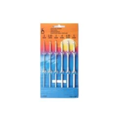Pony 15cm Aluminium Crochet Hooks: 6 Set Of 2 - 5mm