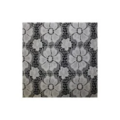 Pretty Floral Flowers Polyester Stretch Lace Fabric 90% Nylon 10% Spandex