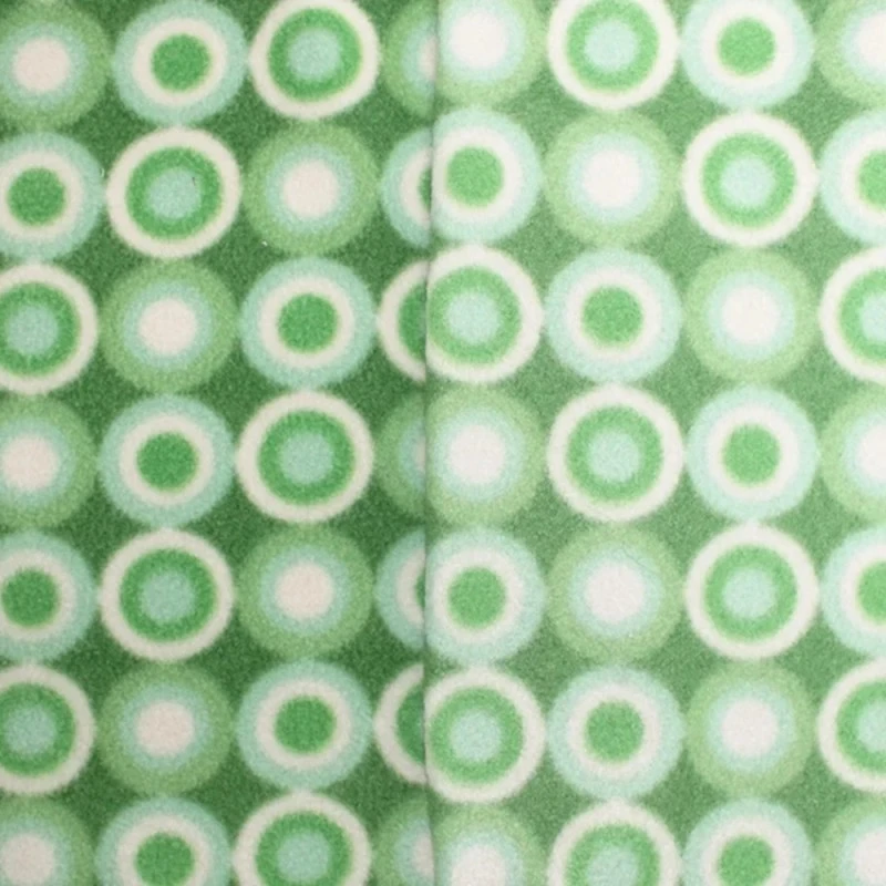 Printed Polar Fleece Soft Fabric 70's Geometric Circles Retro Vintage 150cm Wide 5 Printed Polar Fleece Soft Fabric 70's Geometric Circles Retro Vintage 150cm Wide - Image 3