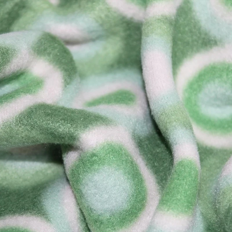 Printed Polar Fleece Soft Fabric 70's Geometric Circles Retro Vintage 150cm Wide 8 Printed Polar Fleece Soft Fabric 70's Geometric Circles Retro Vintage 150cm Wide - Image 6